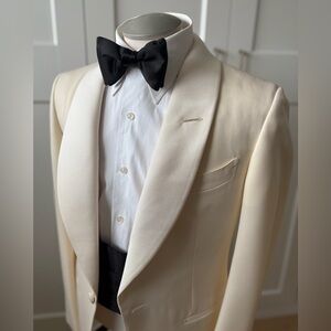 Tom Ford Ivory Tuxedo Jacket
